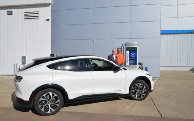 Prostrollo’s Installs First DC Fast Charging Station in Madison
