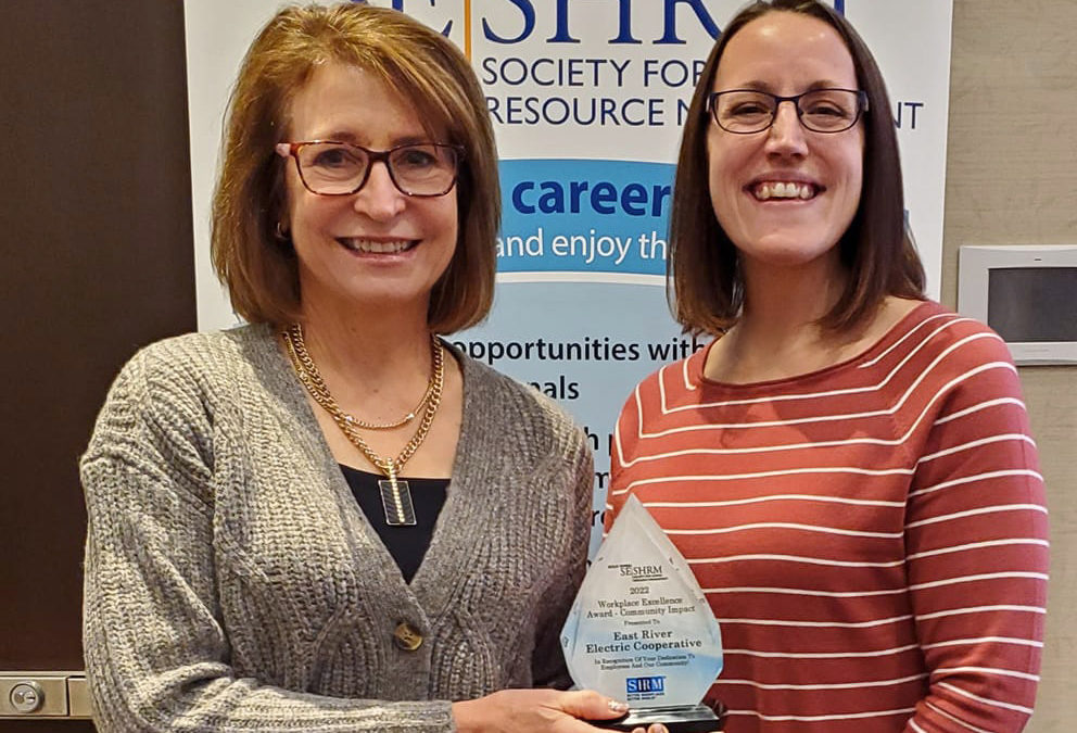 East River Electric Honored with SESHRM Workplace Excellence Award