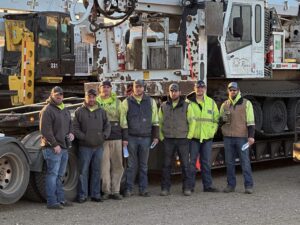 East River Electric Crews head out to Iowa