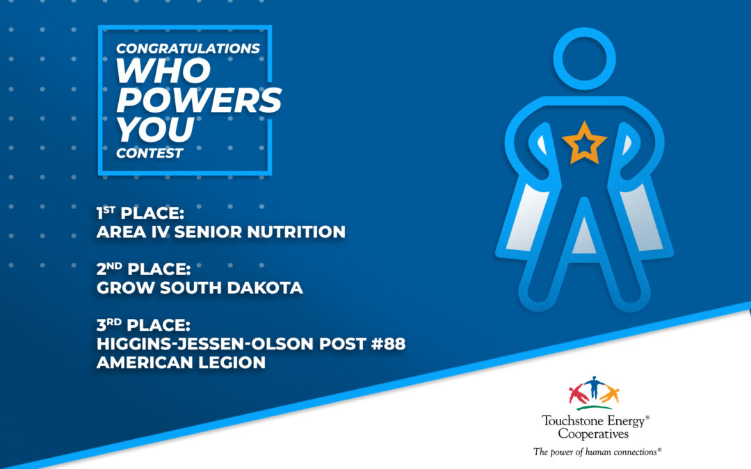 Winners Announced in 4th Annual Regional Who Powers You? Contest